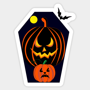 Scared – Pumpkin Sticker